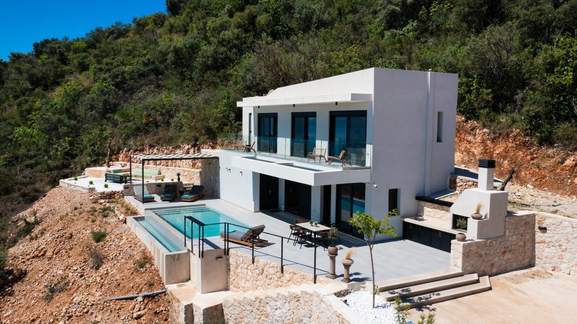 Pantea Luxury Villa Vasilikí Eksteriør bilde