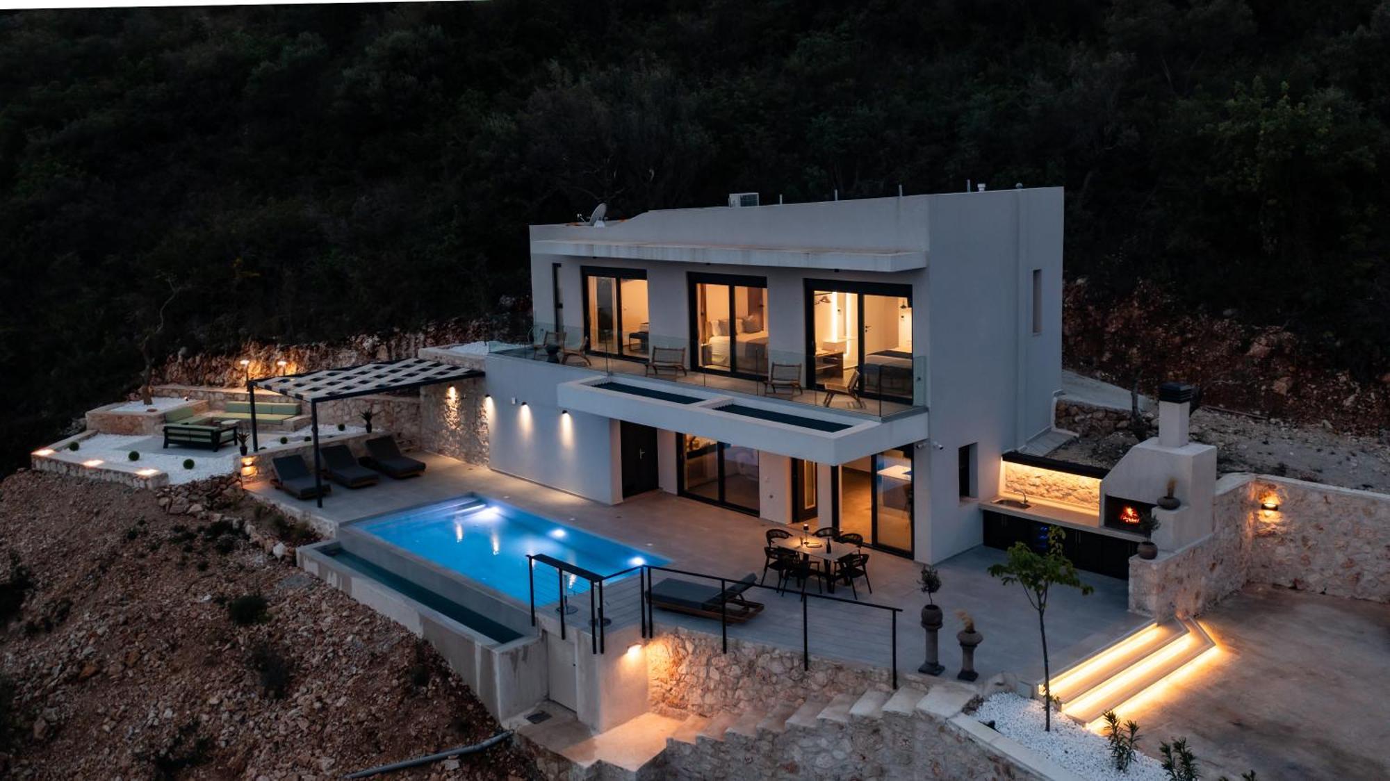 Pantea Luxury Villa Vasilikí Eksteriør bilde