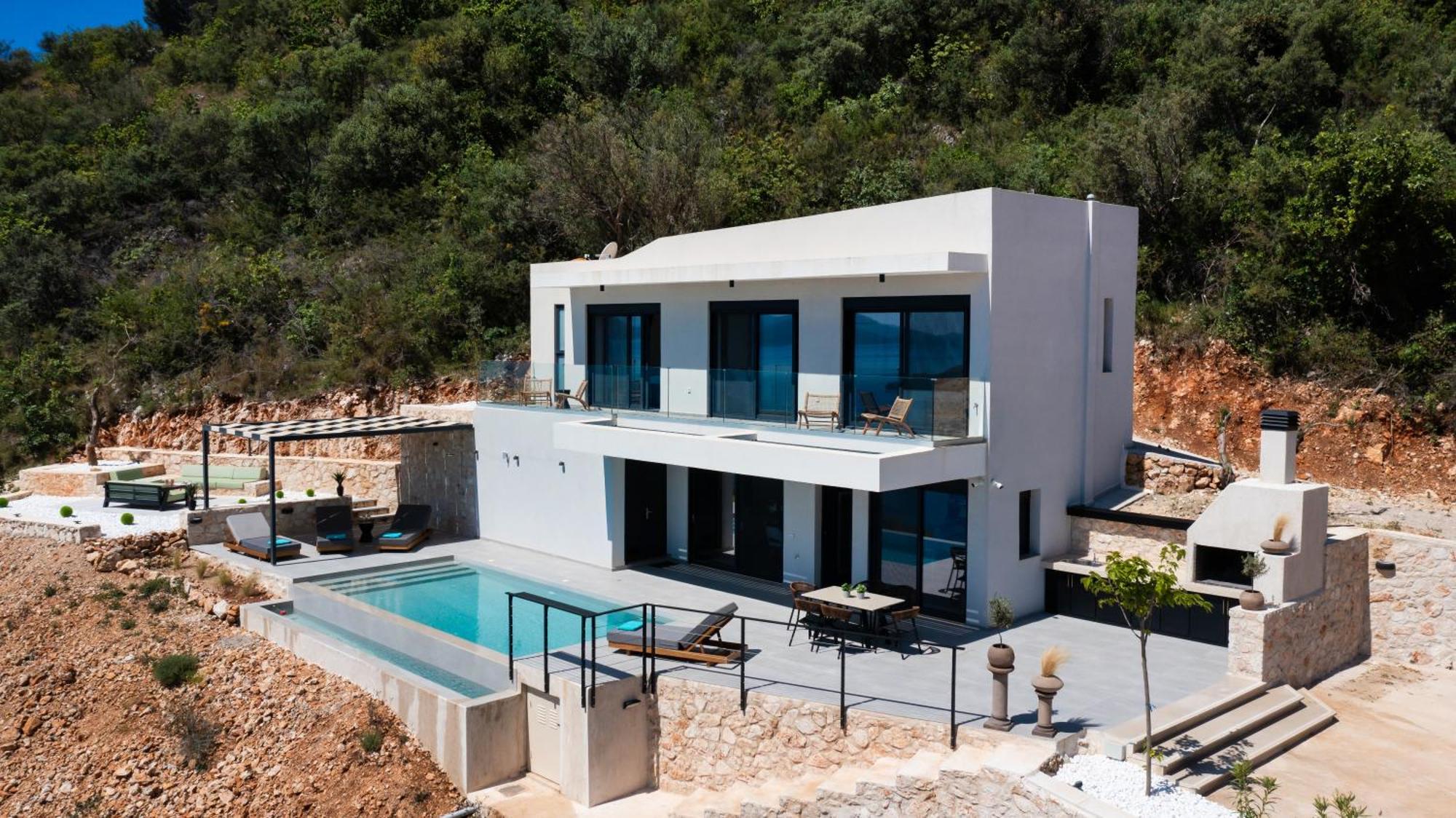 Pantea Luxury Villa Vasilikí Eksteriør bilde